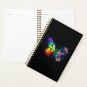 Regenboog bloem vlinder planner (Display)