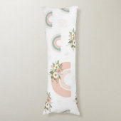 Regenboog&Bloemen Lichaamskussen (Voorkant Verticaal)