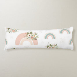 Regenboog&Bloemen Lichaamskussen