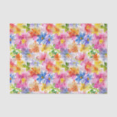 Regenboog Bloemendecoupeerwerk Tissuepapier (Voorkant)