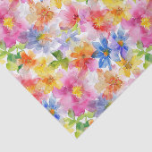 Regenboog Bloemendecoupeerwerk Tissuepapier (Detail)