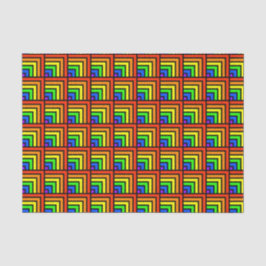 Regenboog blokkeert weefselpapier tissuepapier