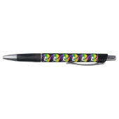 Regenboog boek en Quill promotioneel Pen (Bodem)