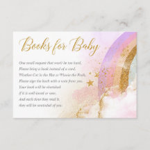 Regenboog boeken voor baby, meisje baby shower