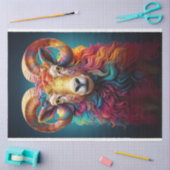 Regenboog Boho Ram Decoupage Tissuepapier (Craft)