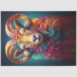 Regenboog Boho Ram Decoupage Tissuepapier