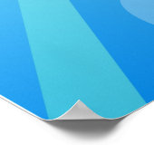 Regenboog Bokeh School/Portret Fotohokje Achtergro Poster (Hoek)