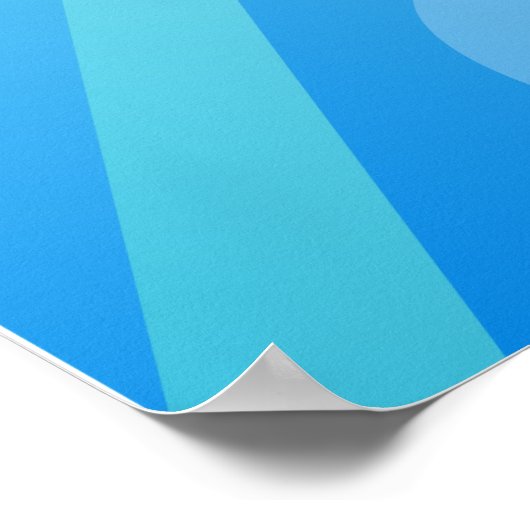 Regenboog Bokeh School/Portret Fotohokje Achtergro Poster (Hoek)