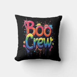 Regenboog BOO CREW Kussen