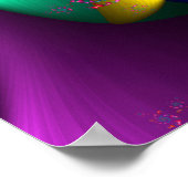 Regenboog Boog Fractal Poster (Hoek)