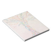 Regenboog Boom  Notitieblok (Schuin)