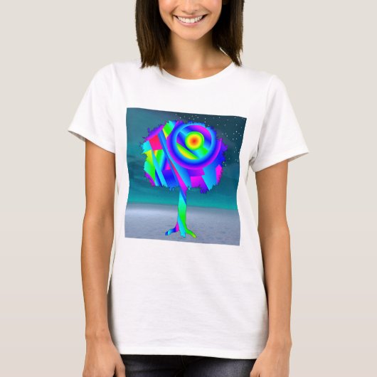 Regenboog Boom T-Shirt (Voorkant)
