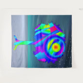 Regenboog Boom Tapijt Wandkleed (Voorkant (horizontaal))
