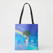 Regenboog Boom Tote Bag (Voorkant)