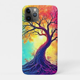 Regenboog Boom: Wortels van Oneindige Hoop Kunst Case-Mate iPhone Case