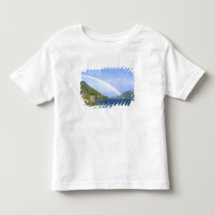 Regenboog boven Hawea Lake, Zuidereiland, Nieuw Kinder Shirts