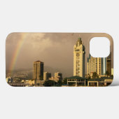 Regenboog boven Honolulu, Hawaï, VS 2 Case-Mate iPhone Case (Achterkant (horizontaal))