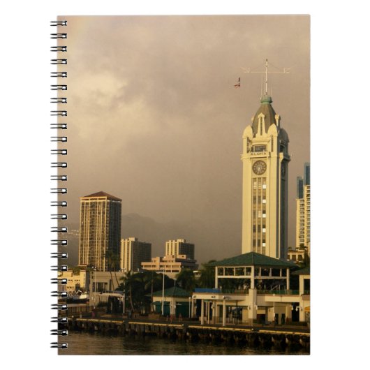 Regenboog boven Honolulu, Hawaï, VS 2 Notitieboek (Voorkant)