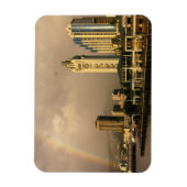 Regenboog boven Honolulu, Hawaii, VS 2 Magneet (Verticaal)