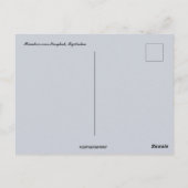 Regenboog boven Murghab Tadzjikistan Briefkaart (Achterkant)