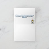 Regenboog boven POP Notitiekaartje (Binnen)