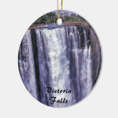 Regenboog boven Victoriawatervallen - Zimbabwe, Af Keramisch Ornament (Links)