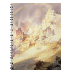 Regenboog boven Yellowstone, Moran 1900 Notitieboek