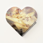 Regenboog boven Yellowstone, Moran 1900 Notitieboek (Achterkant)