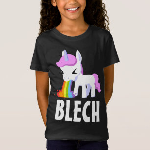 REGENBOOG BRAAKSEL EENHOORN GRAPPIGE kids Donkere  T-shirt