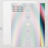 Regenboog Briefhoofd Ontwerp (Voorkant / Achterkant)