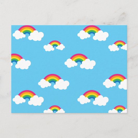 Regenboog Briefkaart (Voorkant)