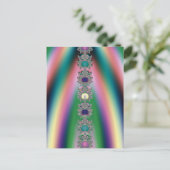 Regenboog Briefkaart (Staand voorkant)