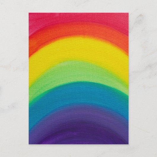 Regenboog Briefkaart (Voorkant)