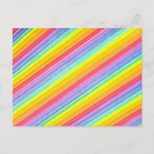 regenboog briefkaart (Voorkant)