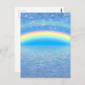 Regenboog Briefkaart (Voorkant / Achterkant)