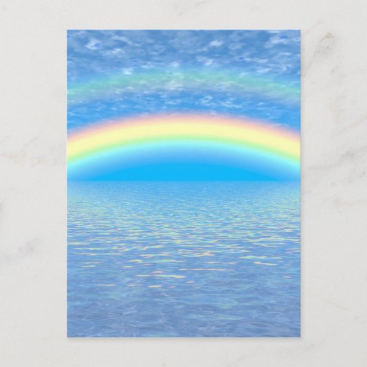 Regenboog Briefkaart (Voorkant)