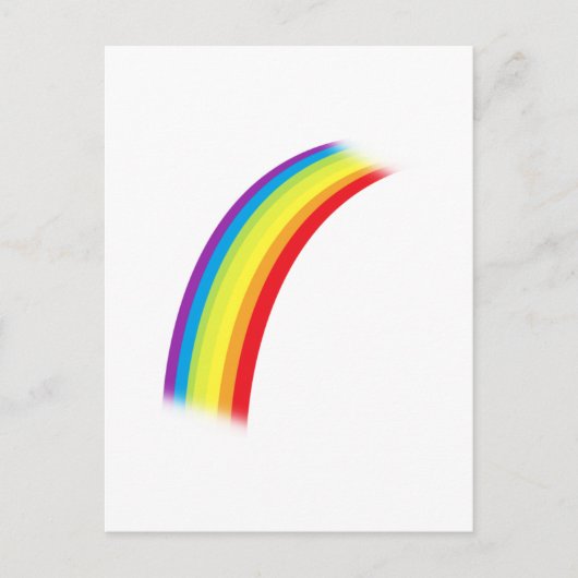 Regenboog Briefkaart (Voorkant)