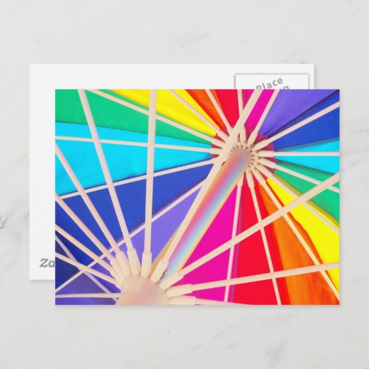 Regenboog Briefkaart (Voorkant / Achterkant)