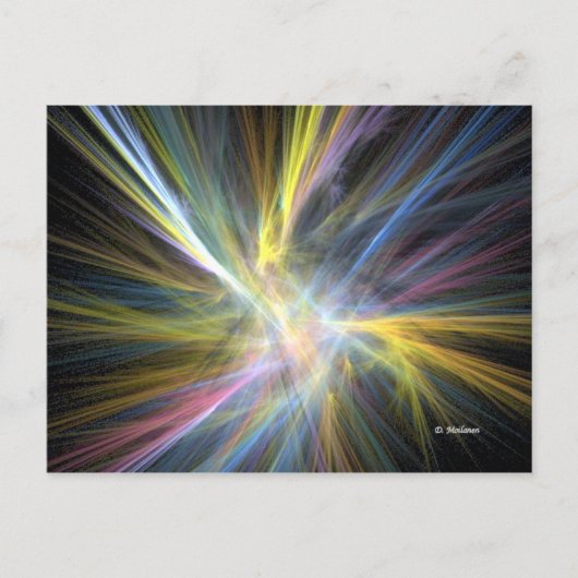 Regenboog Briefkaart (Voorkant)