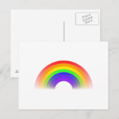 Regenboog Briefkaart (Voorkant / Achterkant)