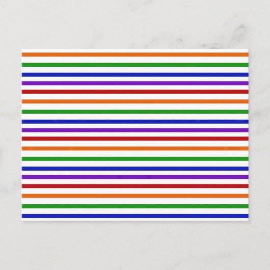Regenboog Briefkaart (Voorkant)