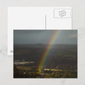 regenboog briefkaart (Voorkant / Achterkant)