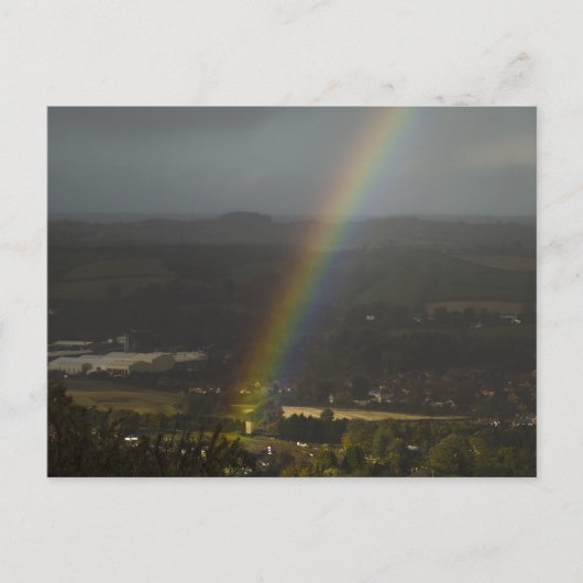 regenboog briefkaart (Voorkant)