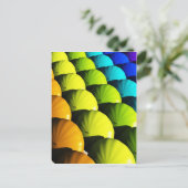 Regenboog Briefkaart (Staand voorkant)