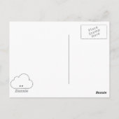 Regenboog!! Briefkaart (Achterkant)