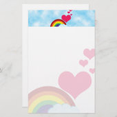  regenboog briefpapier (Voorkant / Achterkant)