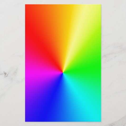 Regenboog Briefpapier (Voorkant)