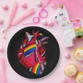 Regenboog Brite 1983 21 Papieren Bordje (Feest)