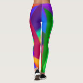 Regenboog Broek 1 Leggings (Achterkant)