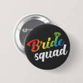 Regenboog Bruiloftsfeest Pride Huwelijk Ronde Button 5,7 Cm (Voorkant /achterkant)